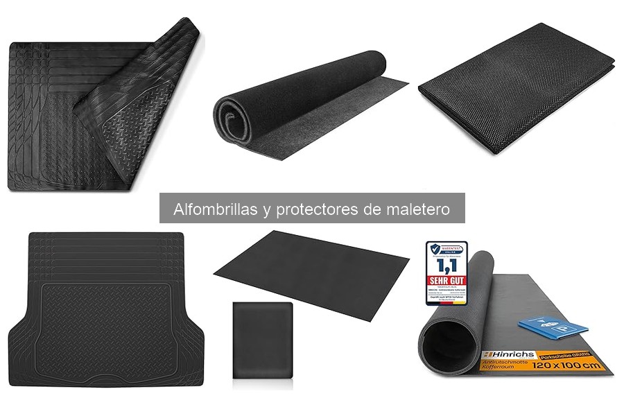 Mejores alfombrillas para maletero según tipo de vehículo