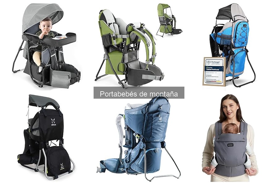 Mejores alternativas a portabebés de montaña para salir en familia