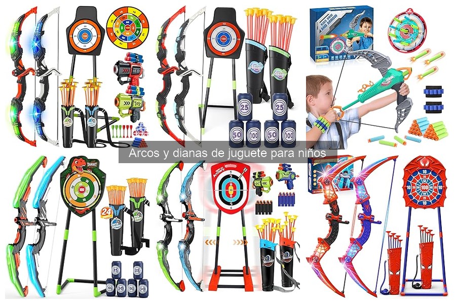 Mejores arcos y dianas de juguete para niños en 2023