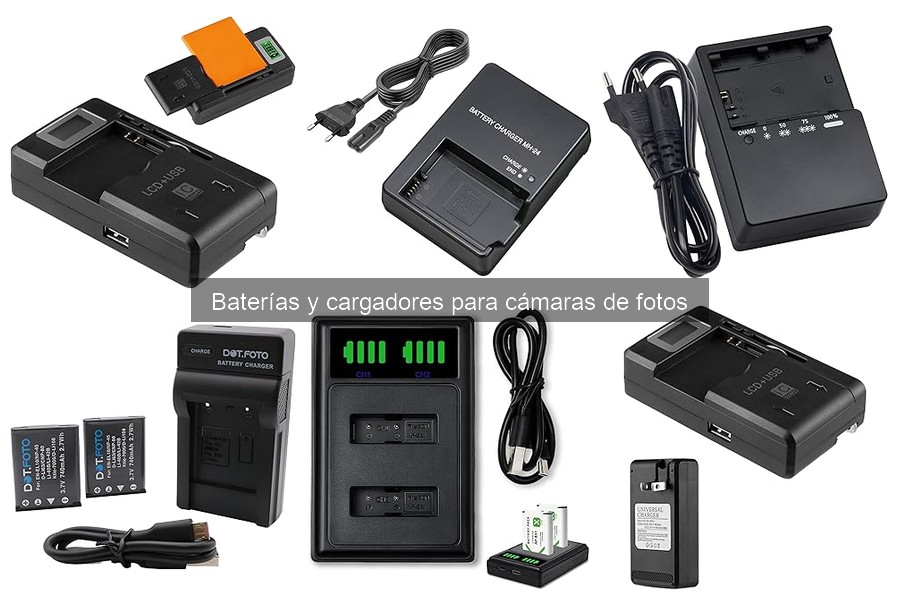 Mejores baterías para cámaras en camping: comparativa 2023