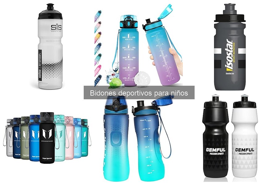Mejores Bidones Deportivos para Niños de 2023: Comparativa