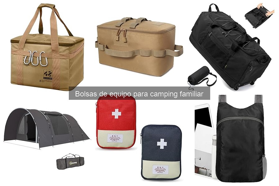 Mejores bolsas de equipo para camping familiar 2023
