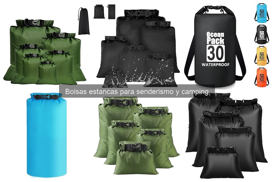 Mejores bolsas estancas para camping en 2023: Comparativa