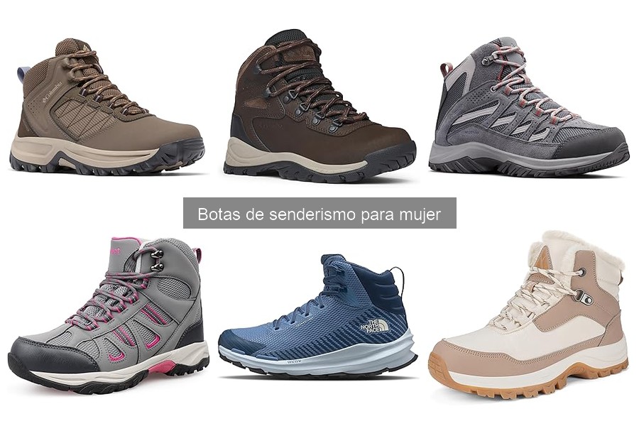 Mejores botas de senderismo para mujer en 2023