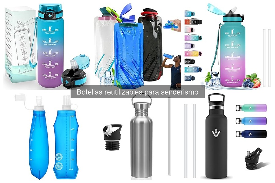 Mejores botellas reutilizables para senderismo en 2023