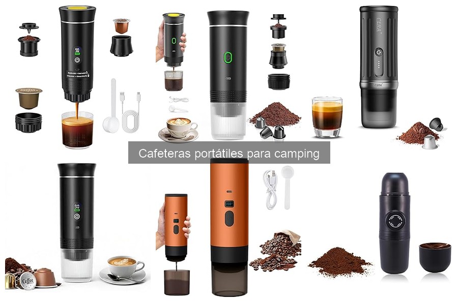 Mejores cafeteras portátiles para camping: comparativa 2023