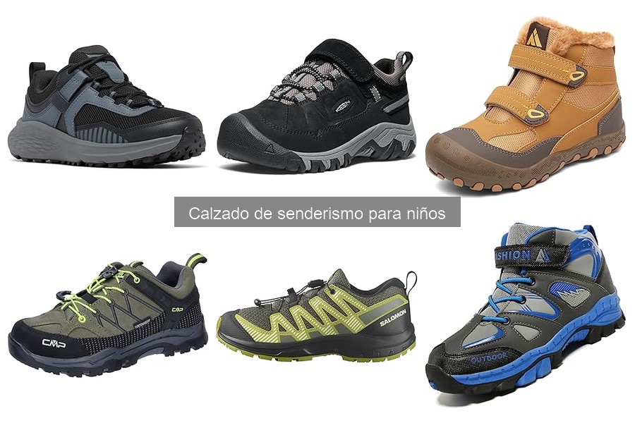 Mejores calzados de senderismo para niños en 2023
