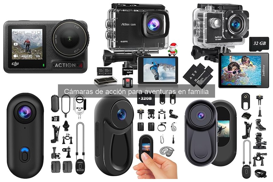 Mejores cámaras de acción para familias ¡Comparativa 2023!