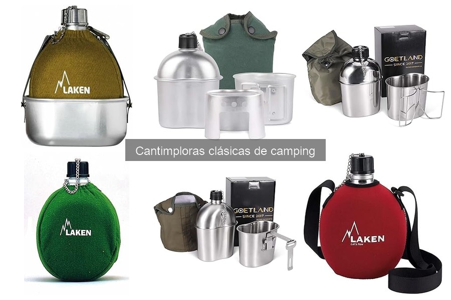 Mejores cantimploras clásicas de camping en 2023