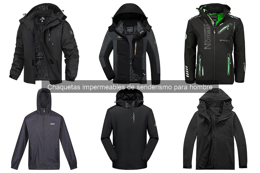 Mejores chaquetas impermeables de senderismo para hombre 2023