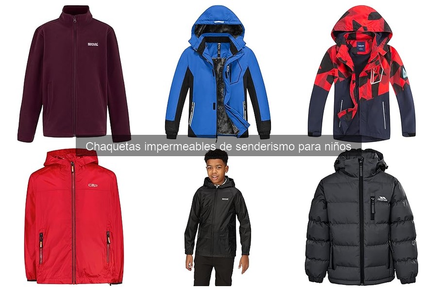 Mejores chaquetas impermeables de senderismo para niños 2023