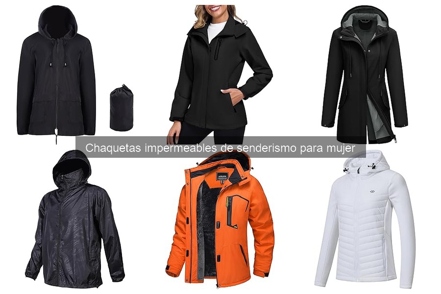 Mejores chaquetas impermeables para mujer según el clima