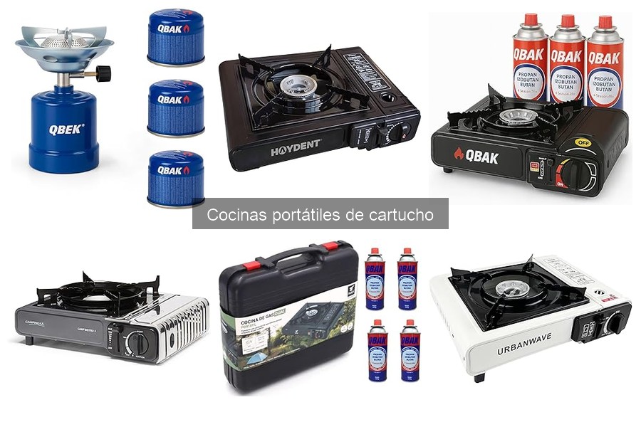 Mejores cocinas portátiles de cartucho para camping 2023