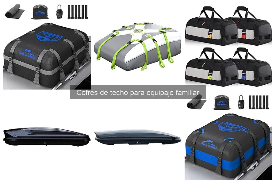 Mejores cofres de techo para familias grandes: comparativa 2023