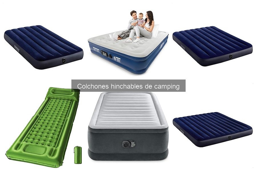 Mejores colchones hinchables para camping en 2023