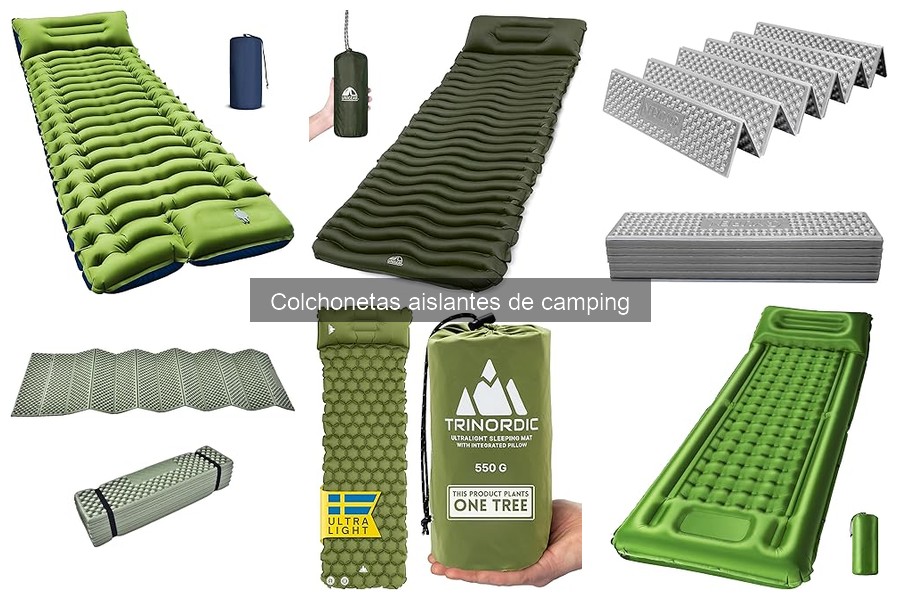 Mejores colchonetas aislantes para camping en 2023