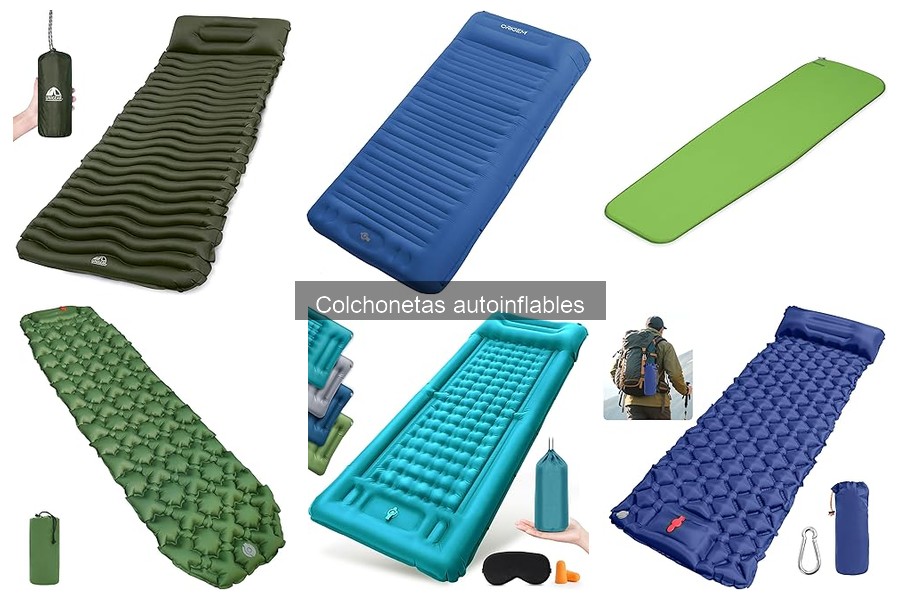 Mejores colchonetas autoinflables para familias en camping