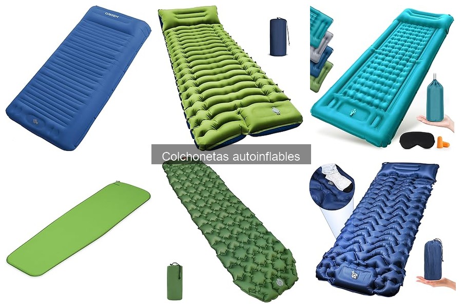 Mejores colchonetas autoinflables para senderismo en 2023