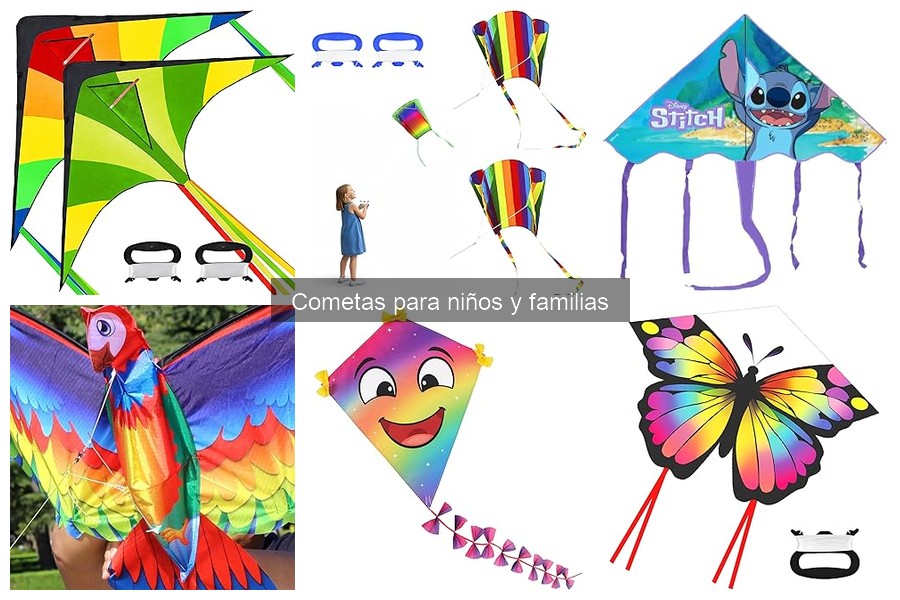 Mejores cometas para niños de 5 a 10 años: comparativa 2023
