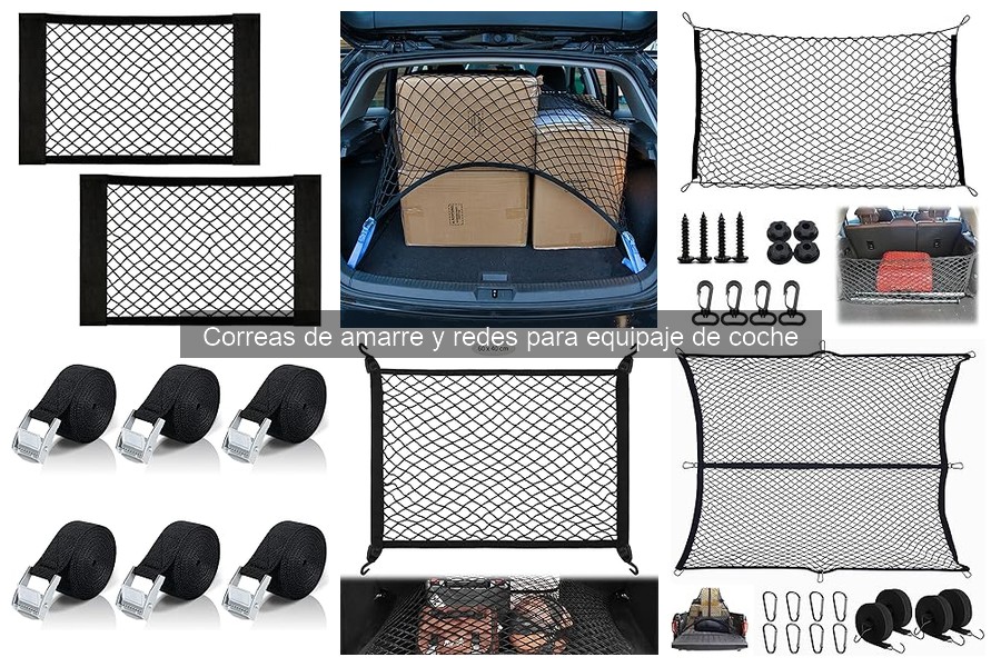 Mejores correas de amarre para viajes largos en coche