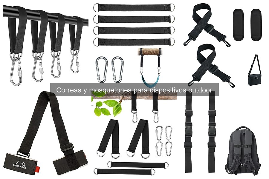 Mejores correas y mosquetones para principiantes outdoor
