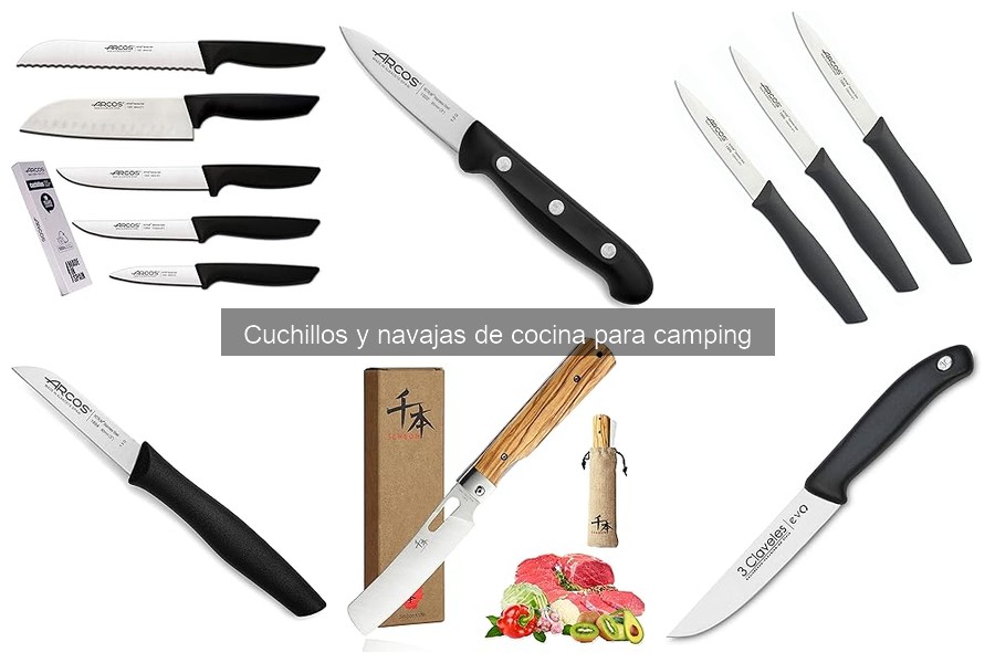 Mejores cuchillos y navajas para camping: guía 2023