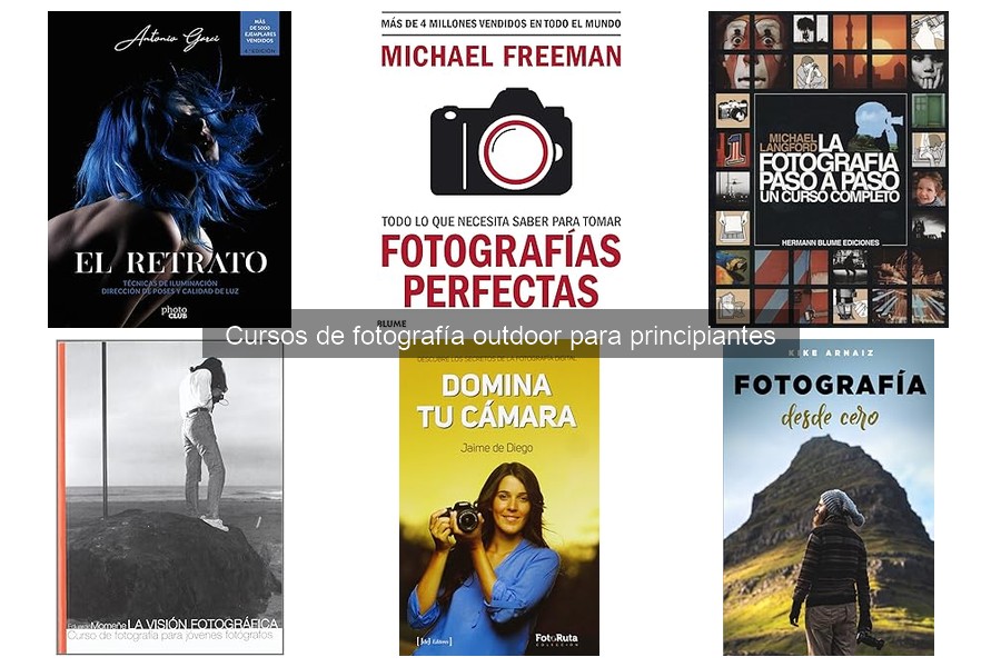 Mejores cursos de fotografía outdoor para principiantes