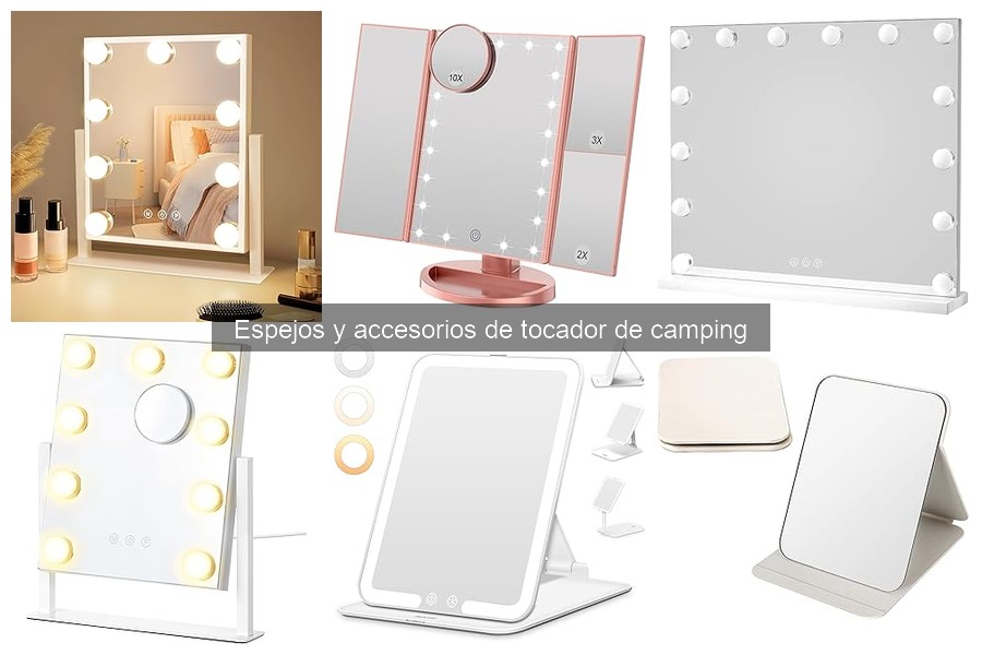 Mejores espejos de tocador para camping en 2023