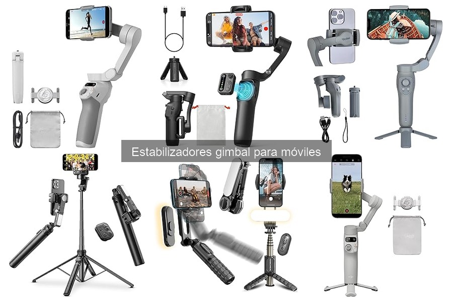 Mejores estabilizadores gimbal para vlogging: comparativa 2023