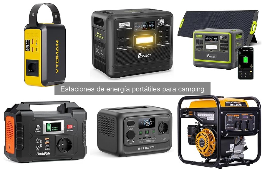 Mejores estaciones de energía portátiles para camping en familia