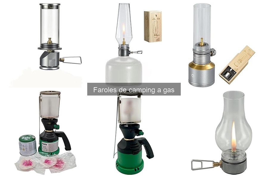 Mejores faroles de camping a gas para familias en 2023