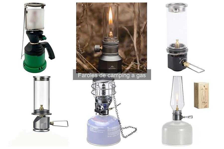 Mejores faroles de camping a gas para trekking y aventuras