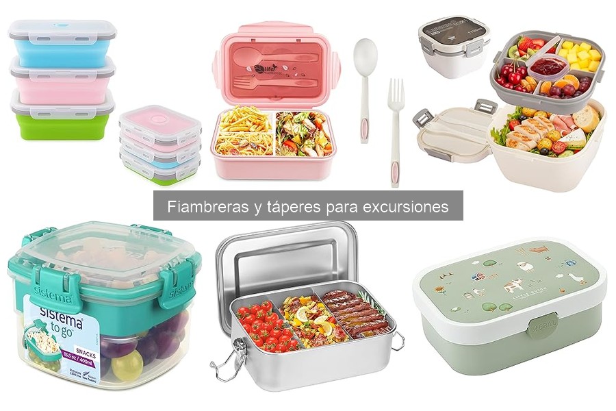 Mejores fiambreras para excursiones familiares en 2023