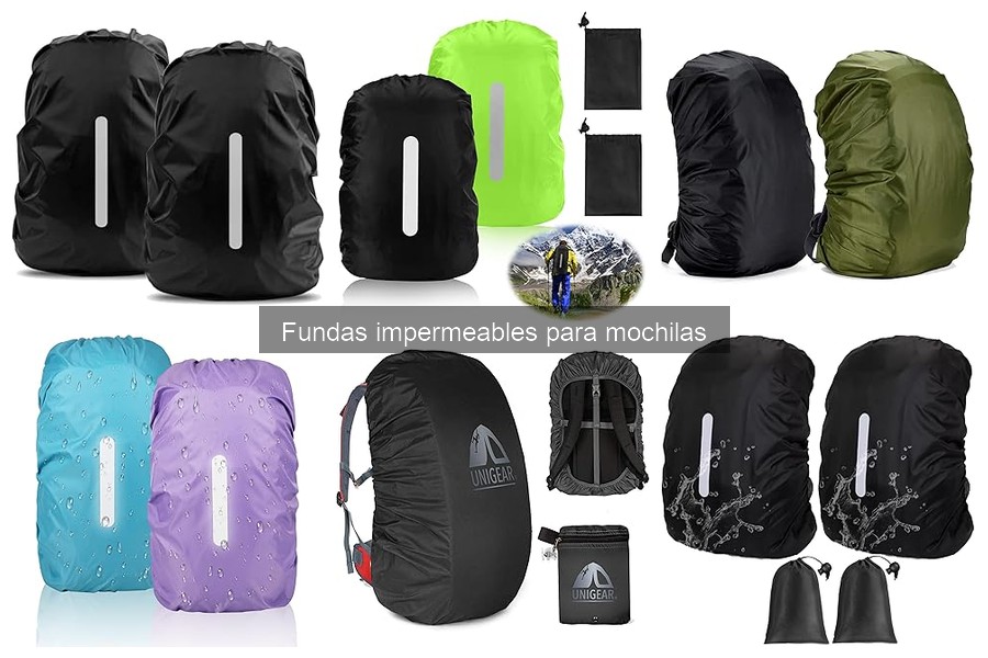 Mejores fundas impermeables para mochilas en 2023