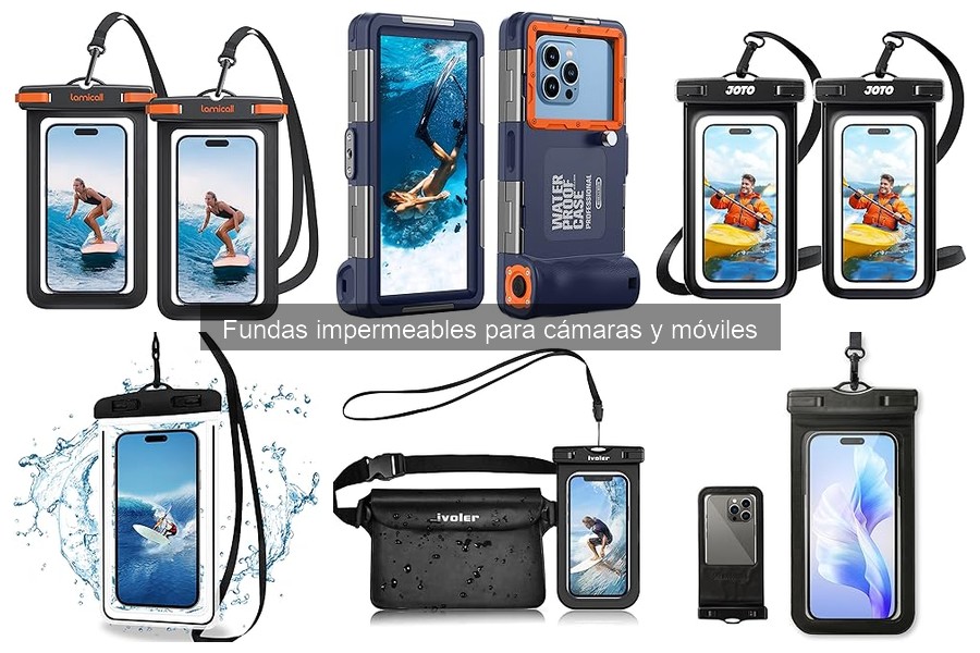 Mejores fundas impermeables para móviles en actividades al aire libre