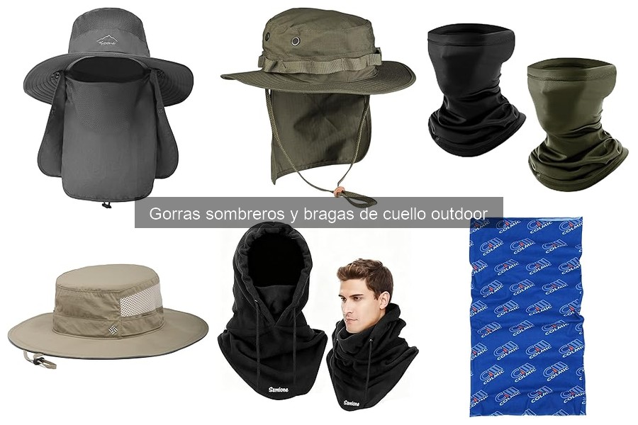 Mejores gorras para senderismo en climas cálidos