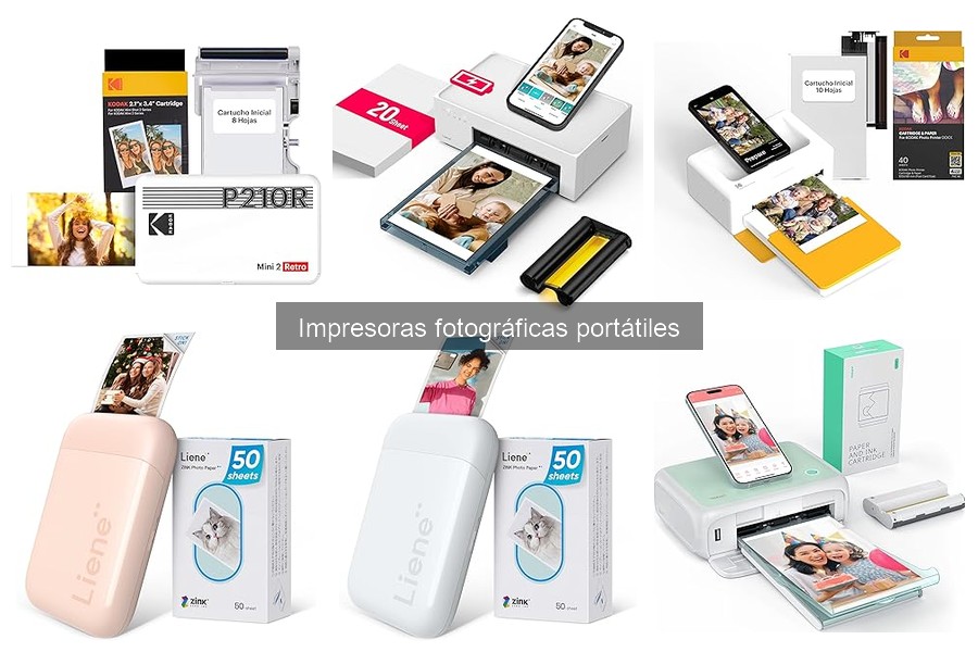 Mejores impresoras fotográficas portátiles para viajar