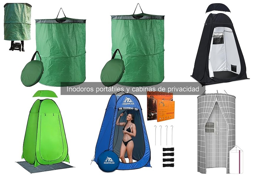 Mejores inodoros portátiles para camping: comparativa 2023
