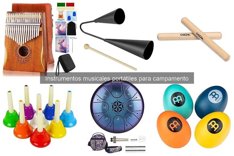 Mejores instrumentos musicales portátiles para camping