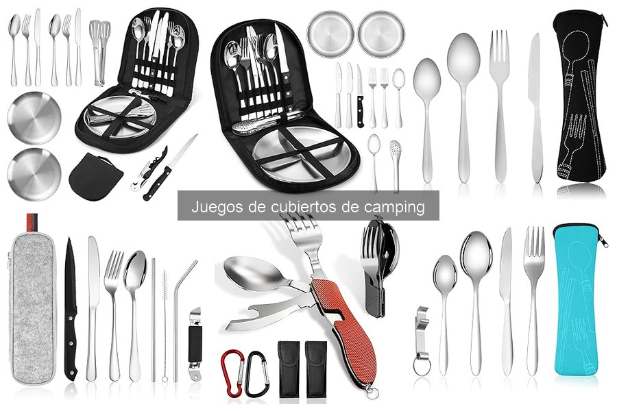Mejores juegos de cubiertos de camping para familias en 2023