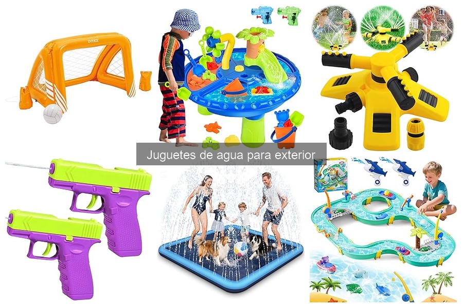 Mejores juguetes de agua para cada edad: guía completa