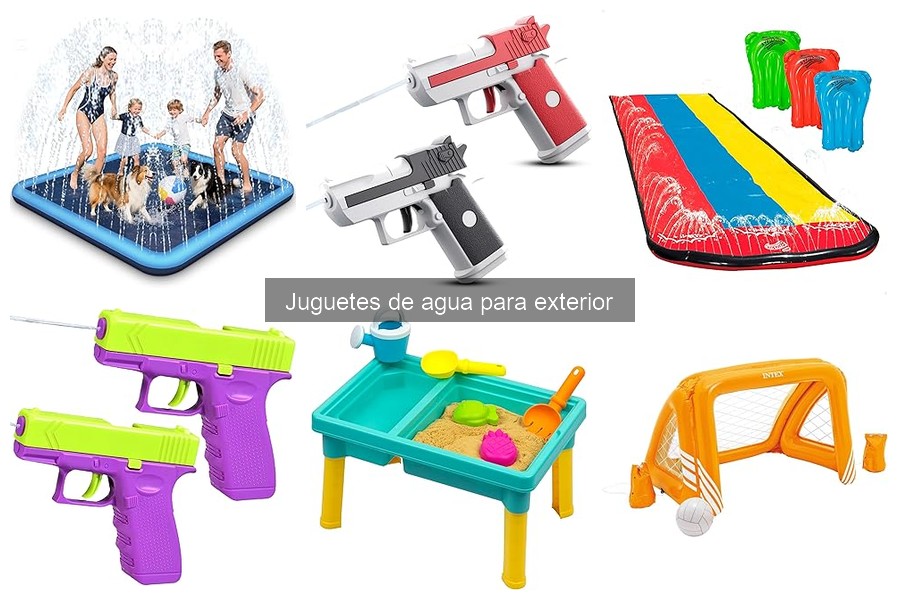 Mejores juguetes de agua para niños de 3 a 5 años