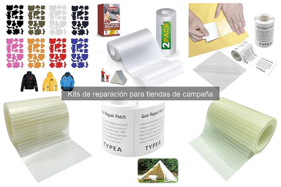 Mejores kits de reparación para tiendas de campaña en 2024