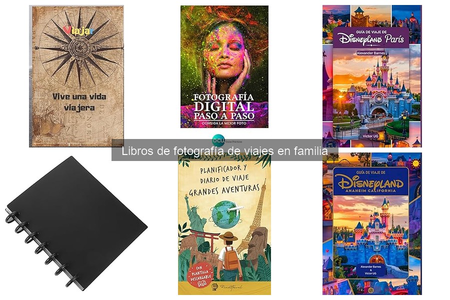 Mejores libros de fotografía de viajes en familia comparativa