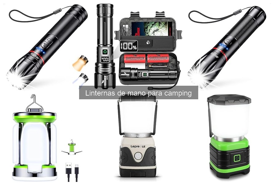Mejores Linternas de Mano para Camping en 2023