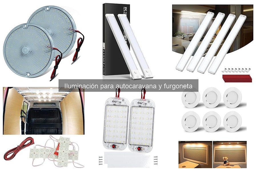 Mejores luces LED para autocaravanas y furgonetas en 2023