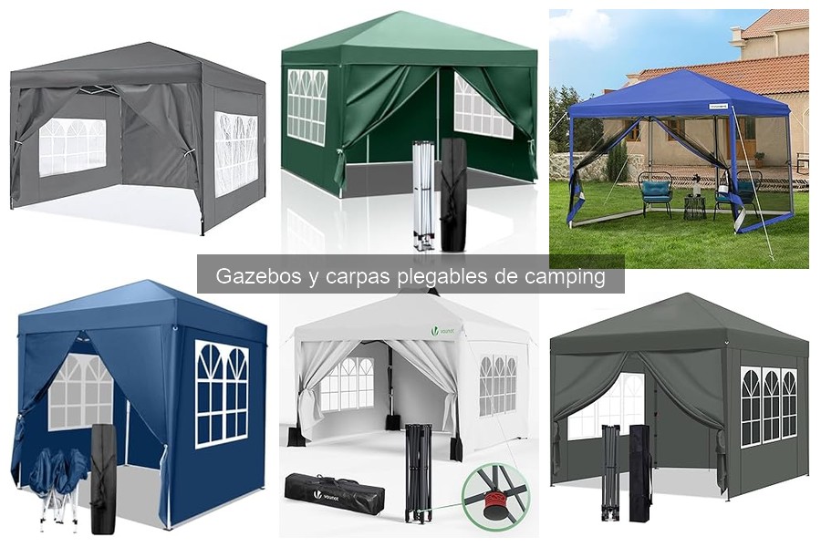 Mejores lugares para comprar gazebos y carpas plegables