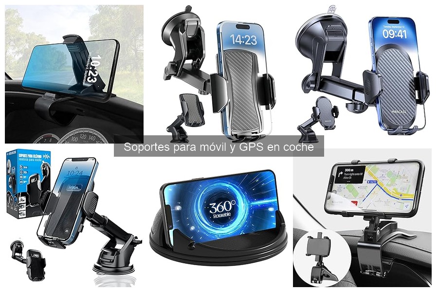 Mejores lugares para comprar soportes para móvil y GPS baratos