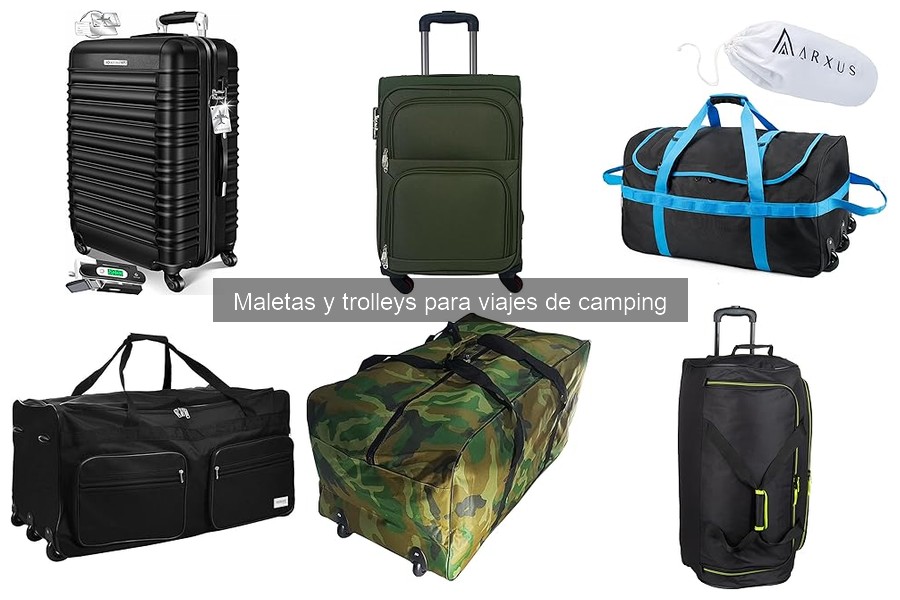 Mejores maletas para viajar en familia durante el camping