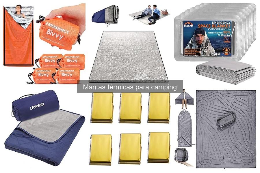 Mejores mantas térmicas para camping en 2023